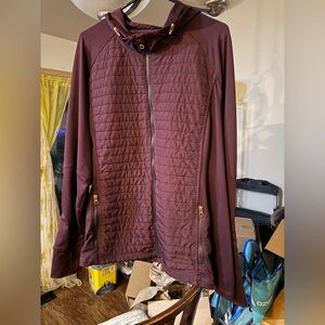 Maurices Deep Purple Jacket with Silver Logo